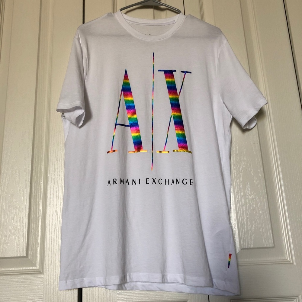 Armani exchange t shirt size medium, LIKE NEW